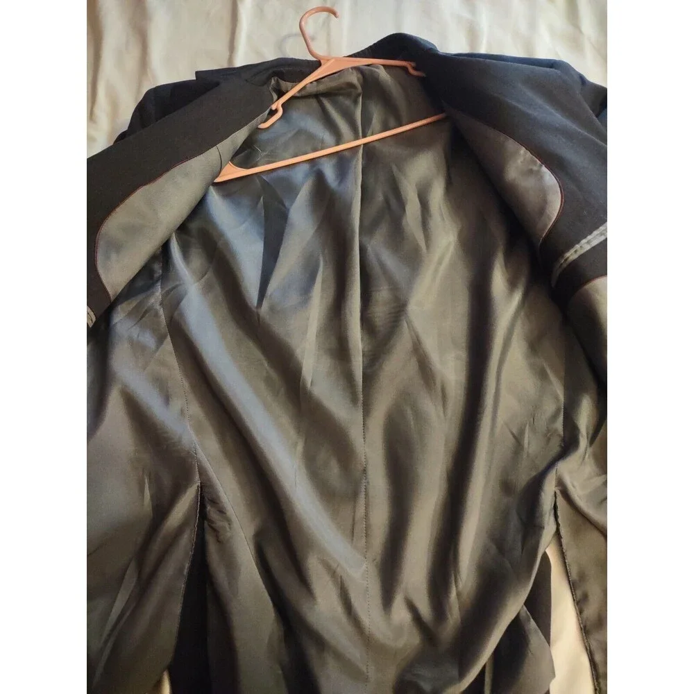 Wilke-Rodriguez Blazer Jacket Size 50R Dark Gray Business Attire